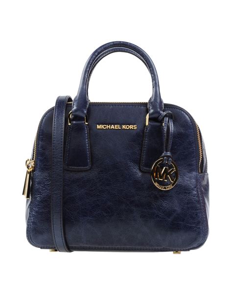 michael kors dark blue bag|michael kors small blue handbags.